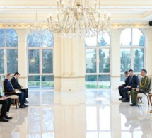 <i><b>Prezident yeni səfirləri qəbul etdi - <font color=red>FOTOLAR</b></i></font>