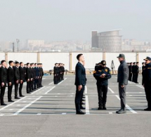 <i><b>Vilayət Eyvazov sıra baxışı keçirdi - <font color=red>VİDEO-FOTO</b></i></font>