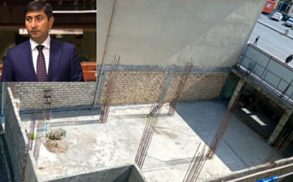 Yasamal rayonunda qanunsuz tikinti davam edir -