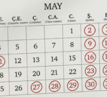 <i><b>Mayda 2 bayram bir gündə -<font color=red> 14 gün iş olmayacaq</b></i></font>